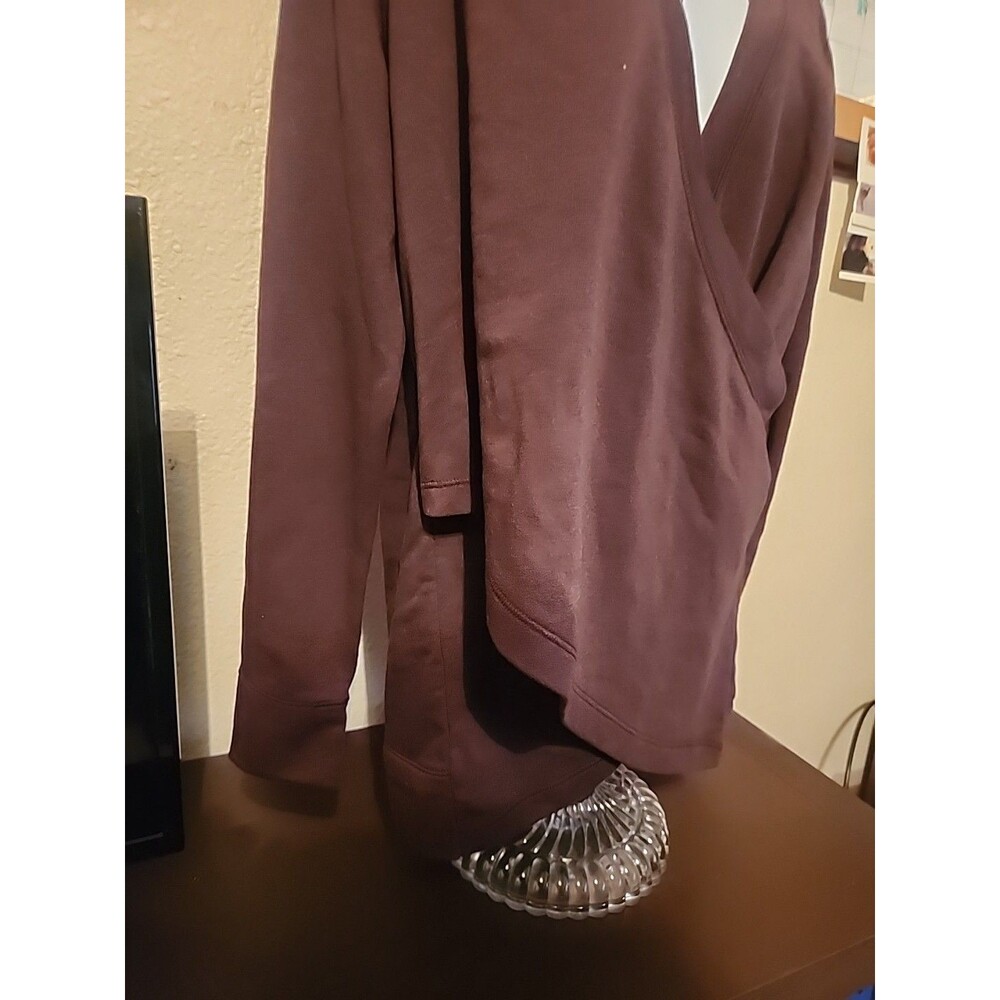 Old Navy Maroon Sweater Womens Size M Burgundy Knit Pullover Long Sleeve Soft - Picture 4 of 7